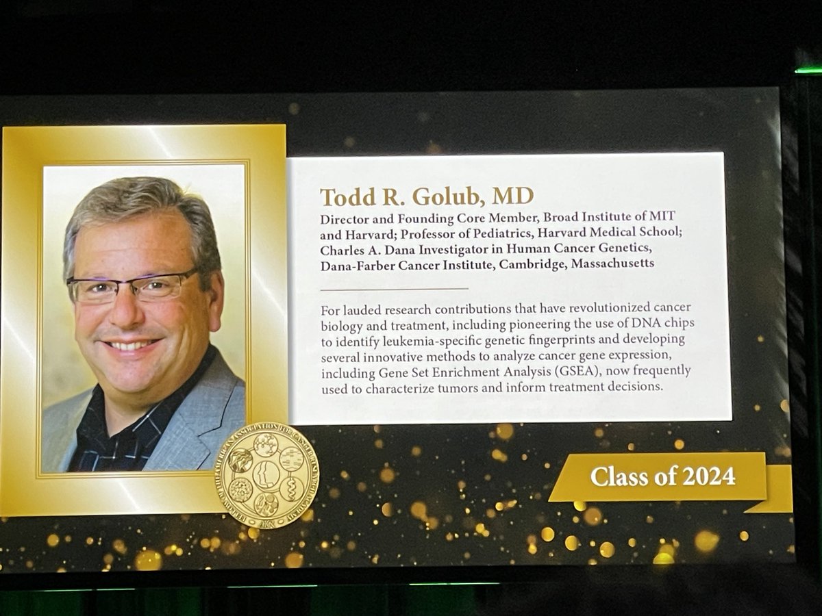 AuclairDan's tweet image. Congratulations to my former Broadie and DFCI colleagues for their induction as 2024 ⁦@AACR⁩ Fellows #AACR24 ⁦@broadinstitute⁩ ⁦@DanaFarber⁩ . Well deserved.