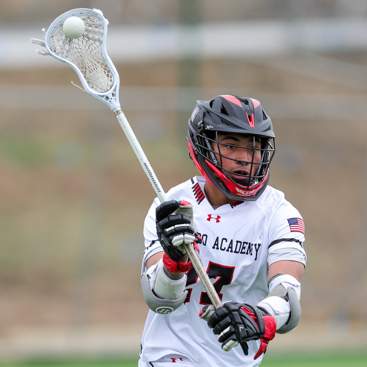 Colorado Academy BLAX holds off Loyola Academy @ColoradoAcademy @MaxPreps @CHSAA (Full Gallery of Varsity Game Images Available at MaxPreps at t.maxpreps.com/3RgRcmS) Images of #28 Charlie & #27 Alex
