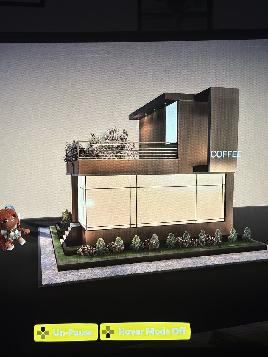 Cute little coffee shop I made ☕️  #littlebigplanet #LBP #littlebigplanet3