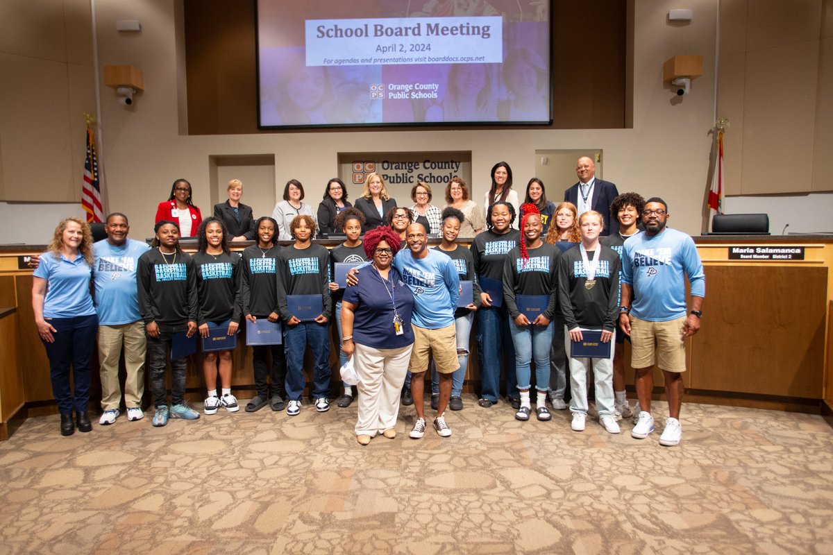 Congratulations to the Dr. Phillips Ladies State Basketball champs! We are so proud of you! Go Panthers! <a href="/JMartinez_OCPS/">Jose T. Martinez</a>  <a href="/DrPhillips_OCPS/">Dr. Phillips - OCPS</a>