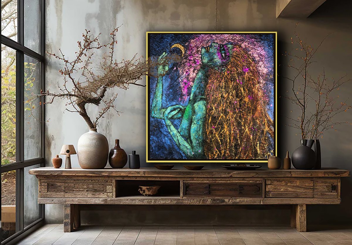 ESSEN 58 by Jason Lincoln Jeffers Multiversal #FineArt (jljeffers.com) #originalart #originalpainting #artgallery #butterflyart #streetart #modernart #interiordesignart #contemporaryart #emergingartist #abstractart #goddessart #spiritualart #visionaryart