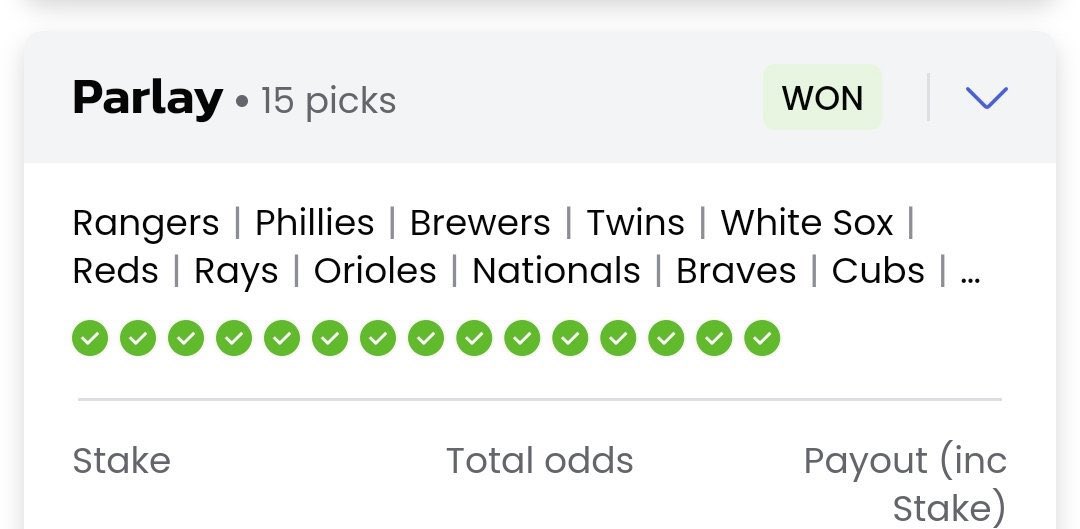 Come hangout with #Project186Parlay ♠️ where we bet on every single MLB ⚾️ game throughout the season including a daily parlay with every game. Join for FREE: discord.gg/mvcRzHYb55