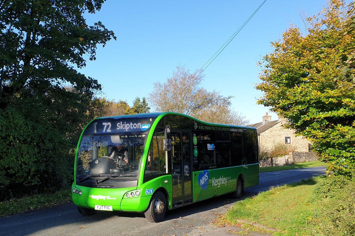 Several bus services in the Dales area change tomorrow following retendering by @northyorksc. Improved timetables will run on the 11 (extending to Clitheroe), @keighleybus 64 & 72 between Skipton & Ilkley/Grassington and on the Garsdale Station Shuttle. dalesbus.org/news