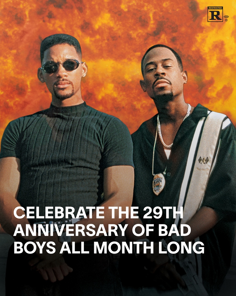 Bad boys for life. Celebrate the 39th anniversary of Bad Boys — all month long on VICE TV. © 1995 Columbia Pictures Industries, Inc. All Rights Reserved.