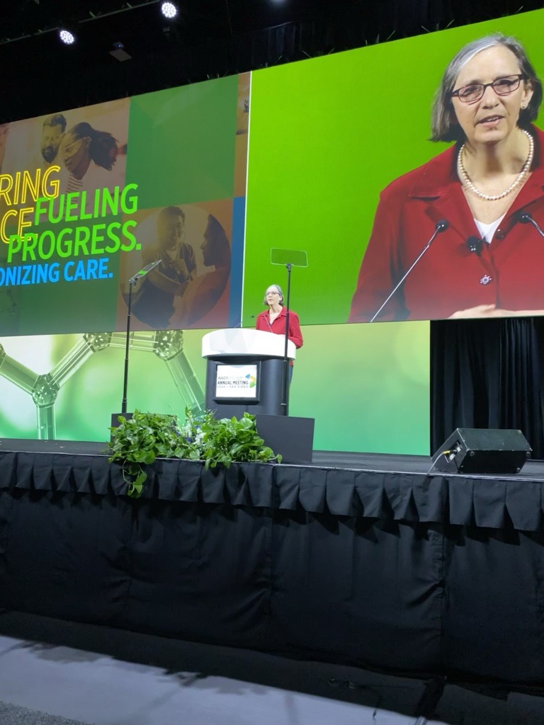 #AACR24 in one word: WOW! I was honored to speak at today’s Opening Ceremony. You could feel the energy from the audience—an exciting start to what promises to be a fabulous meeting!
