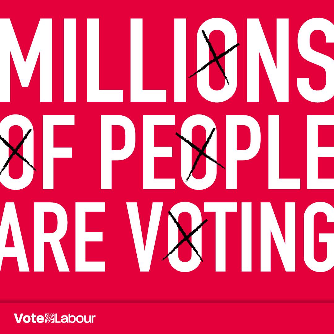 Join the millions making their voice heard. Polling stations are open until 10pm, find yours here: iwillvote.org.uk Remember to bring valid photo ID: openbritain.typeform.com/to/BBC4QUZ9 If you haven't sent your postal vote back you can hand it in at any Crawley polling station.