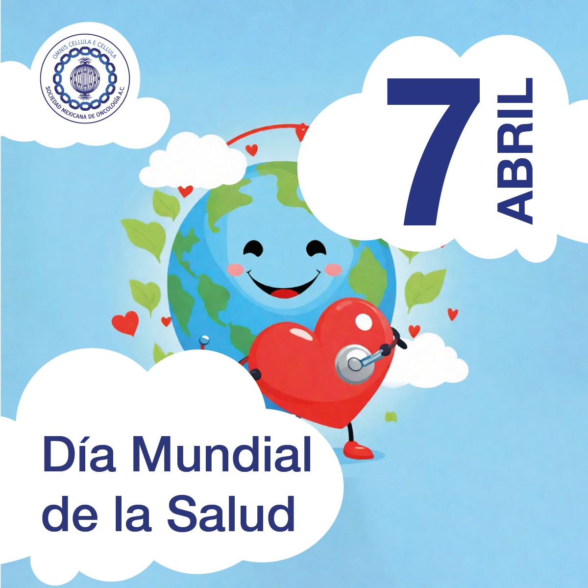 En el Día Mundial de la Salud, conmemoramos la creación de la Organización Mundial de la Salud (OMS) en 1948. Reflexionemos sobre la importancia de garantizar el acceso a la atención médica y promover estilos de vida más saludables en todo el mundo. #DíaMundialDeLaSalud