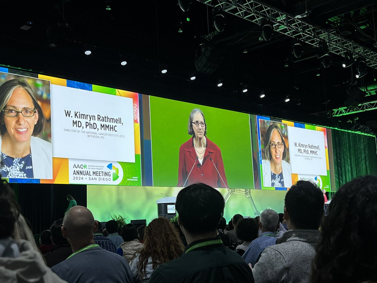 @NCIDirector @KimrynRathmell reminding us to always think about the future of cancer research and the cancer research workforce. You never know where your path will take you! 🤩🤩🤩 #WICR #AACR24 @NCIResearchCtr @theNCI