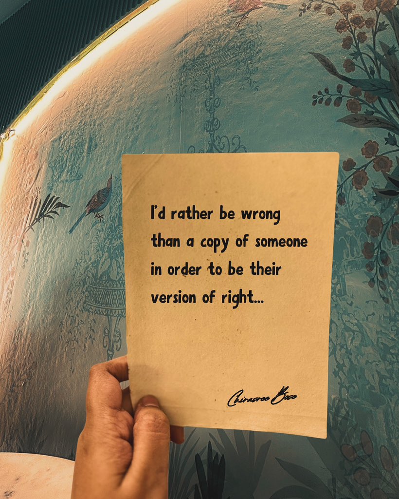 vs someone else's right❎ #chirasreebose #AuthorsOfTwitter