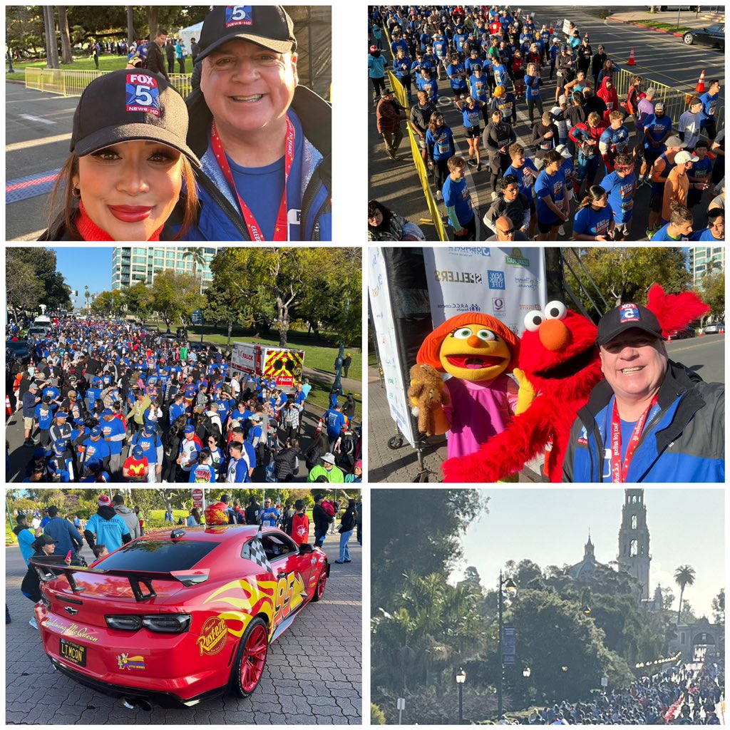 PhilBFox5's tweet photo. What a heartwarming #raceforautismsandiego ! Thousands joined @fox5newsld and #BlauerPower for this important event to raise money for our local chapter of #NFAR. 😀 and 🤗 everywhere! See you next year superheroes 🦸🙏❤️ https://t.co/lvdWrUC5nD