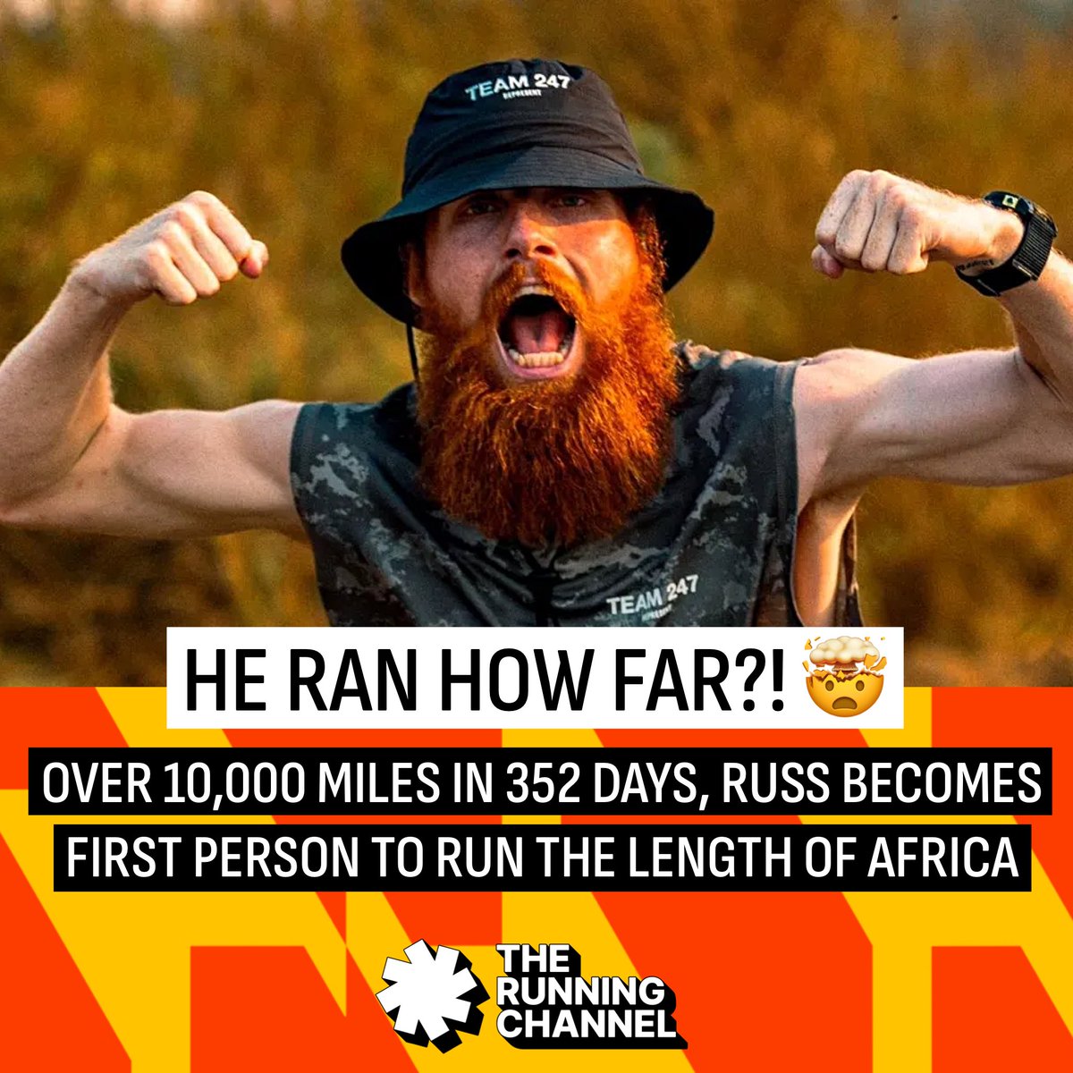 Is THIS one of the greatest running endeavours? Read the full story ⬇️ therunningchannel.com/hardest-geezer… #runchat #runningcommunity #hardestgeezer