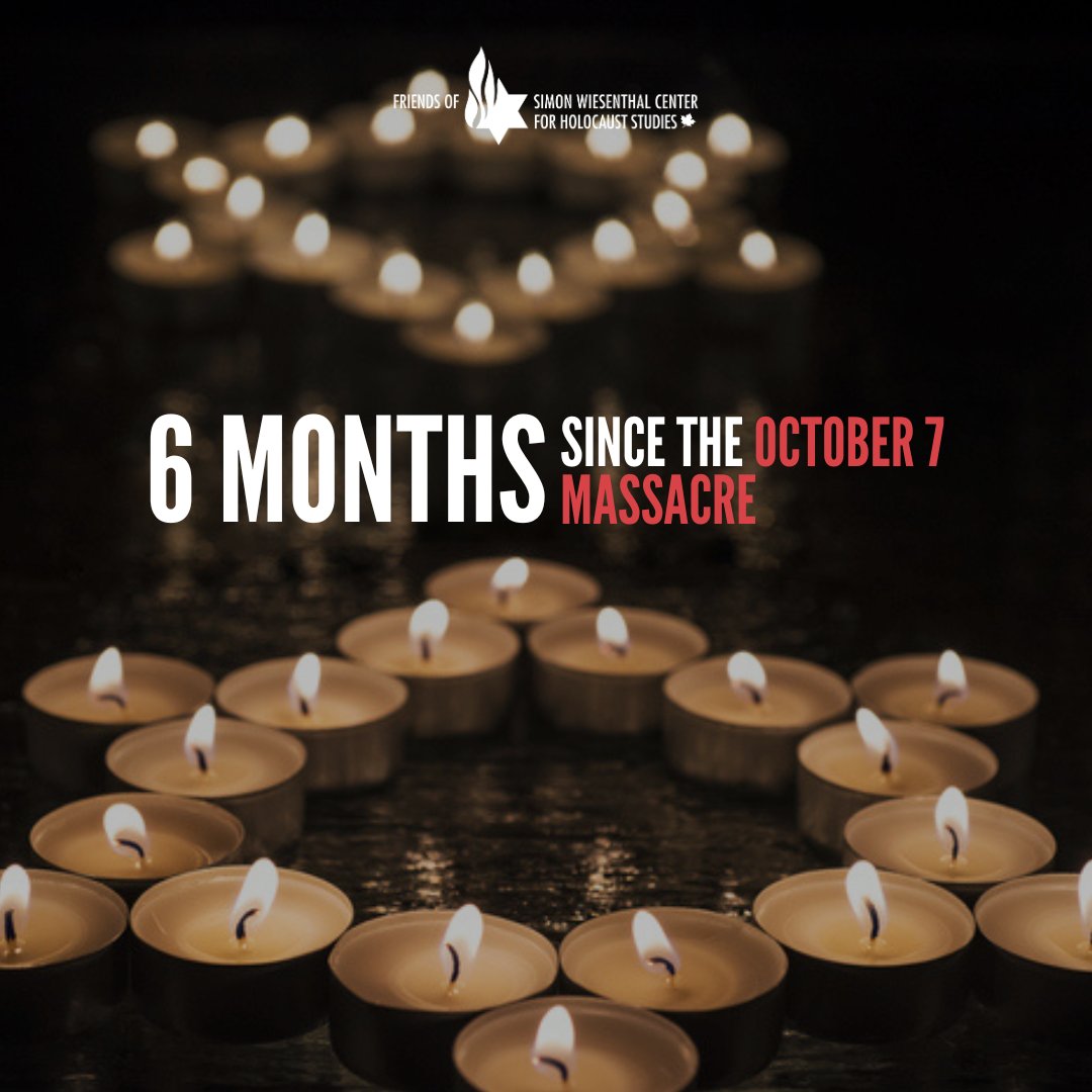 Today marks 6 months since the black sabbath of October 7th. 1200 brutally murdered, 250 taken hostage,& grave acts of torture & mass sexual violence by Hamas. 134 hostages remain in captivity. Freeing the hostages is standalone humanitarian issue, moral duty, & legal obligation