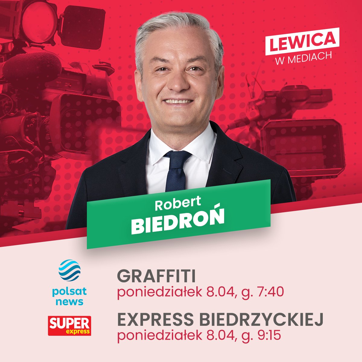 📺 Po gorącej niedzieli zapraszam Was jutro o poranku do @Graffiti_PN oraz @se_pl. Do zobaczenia! 👋🏻