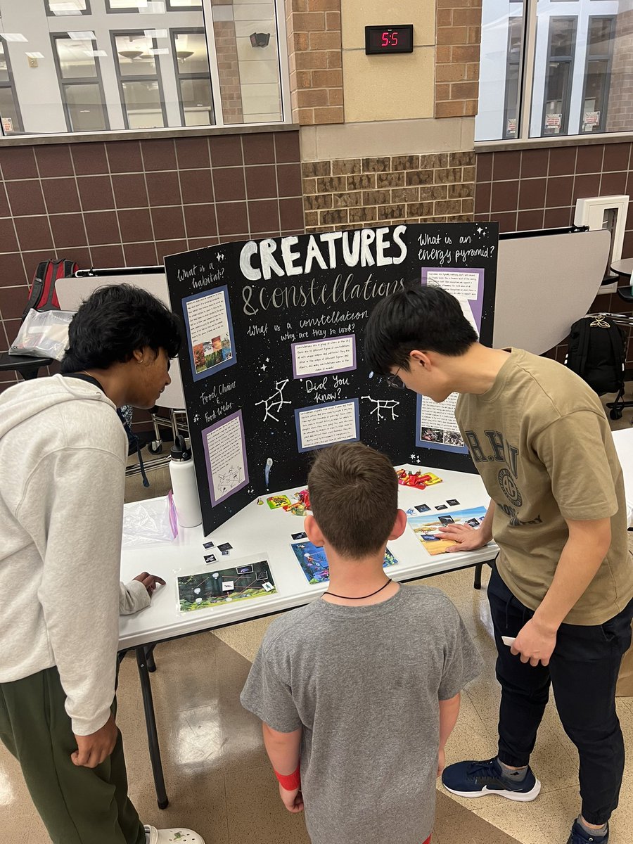Science 🧪 Night was so fun! Our students did great!