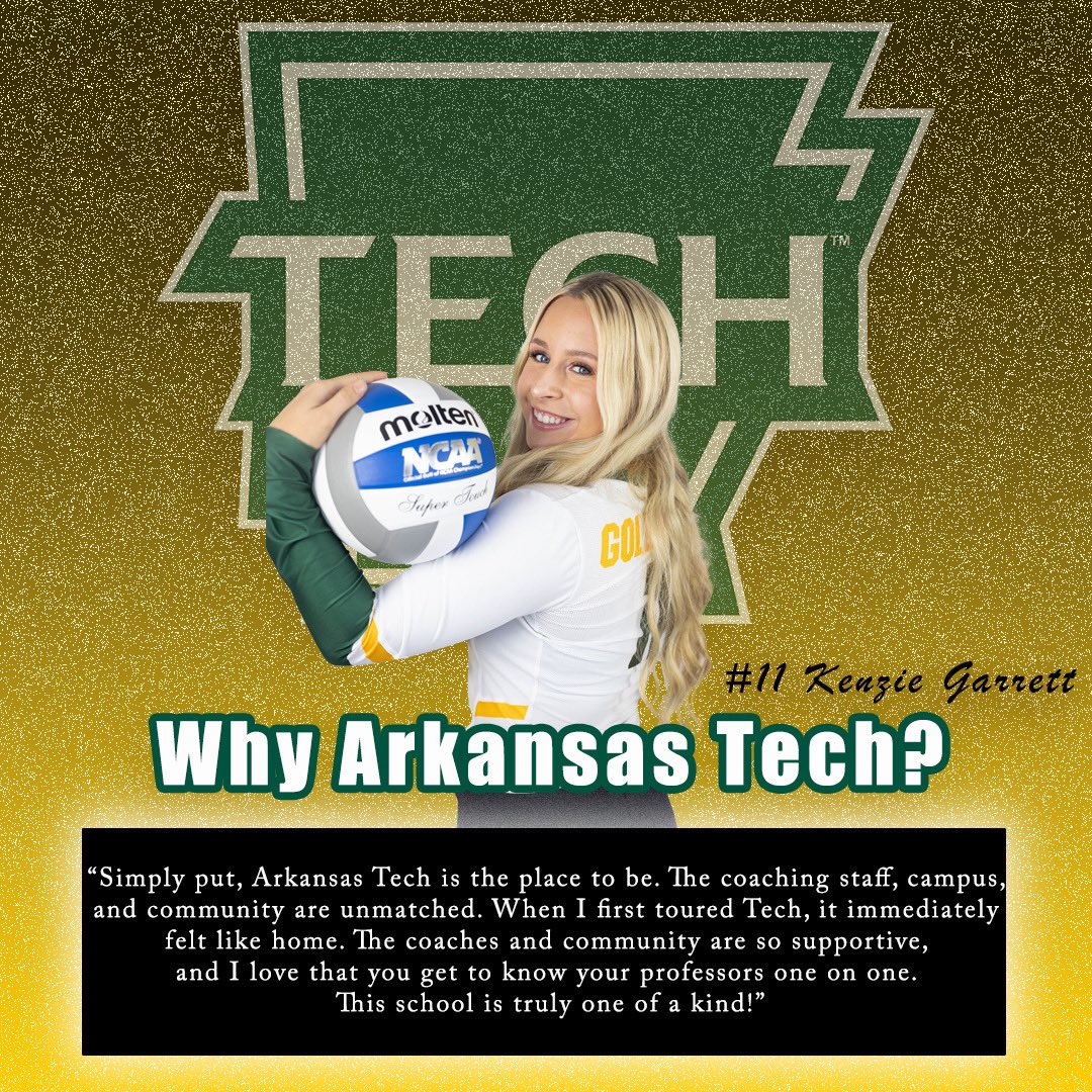 ATUvolleyball's tweet image. Golden ☀️ Sunday ft. Kenzie Garrett! #heckyeahtechyeah