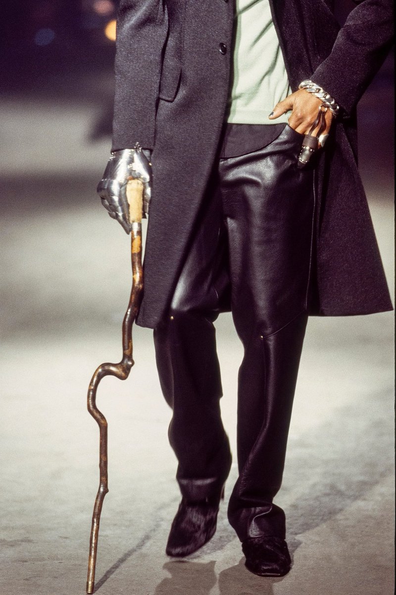 Maxim at Alexander McQueen AW97 “It’s A Jungle Out There” collection