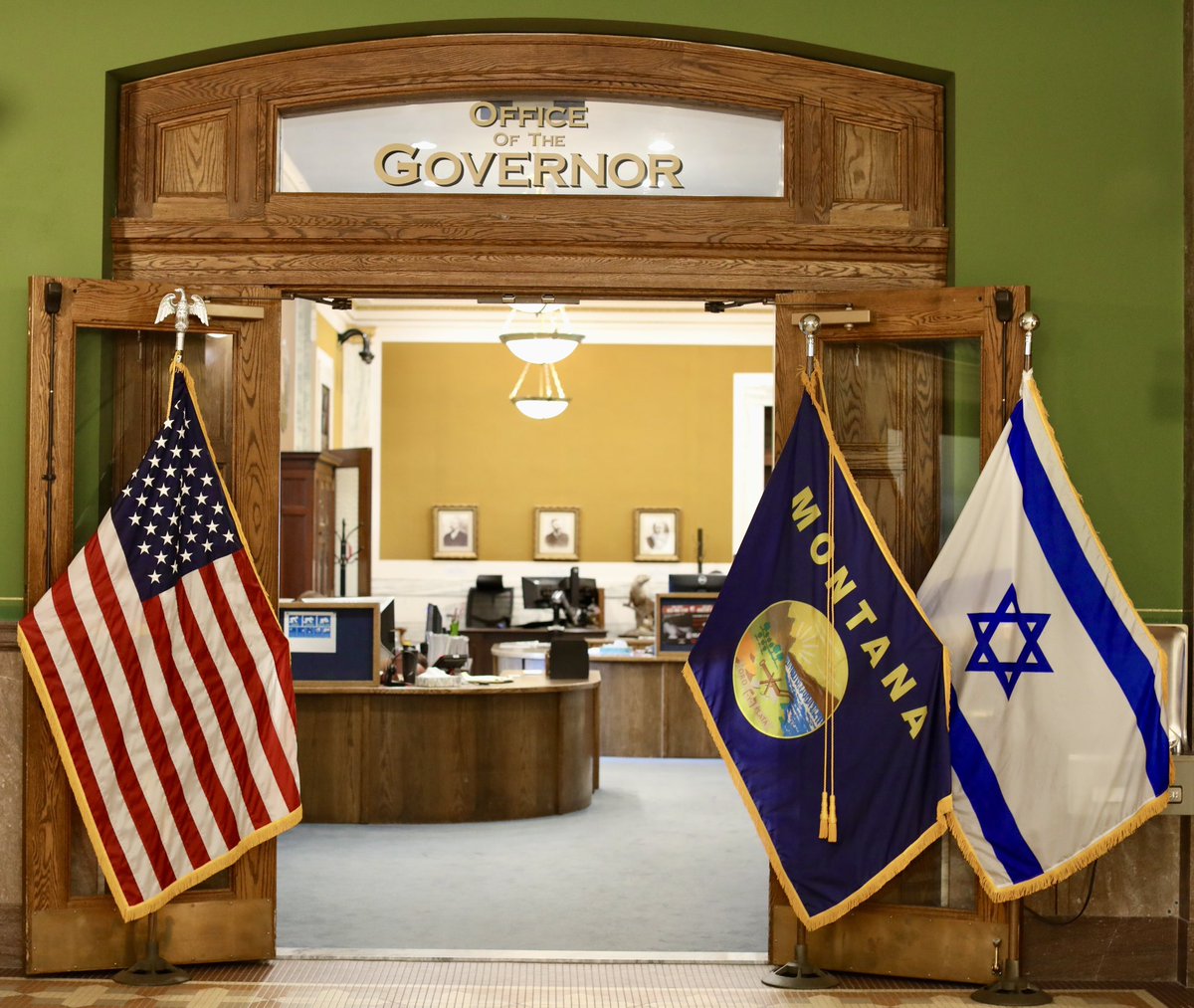 Today marks 6 months since brutal Hamas terrorists attacked Israel, and to this day, they continue to hold hostages, including Americans. Montana continues to stand with Israel. The Israeli flag will continue to stand outside my office until all hostages are home.