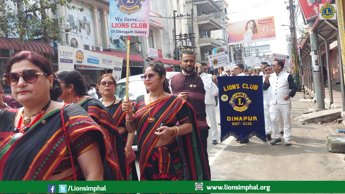#PeaceParade during #Dibrucon 45th District Conference of #LionsInternational #Dist322d at Dibrugarh @lionsclubs