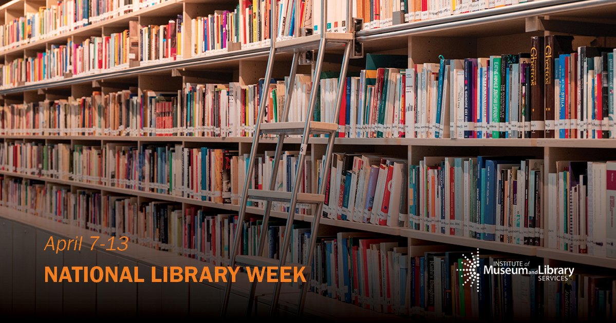It's #NationalLibraryWeek! Year-round, libraries provide space and support for their communities. Let's take this week to give an extra bit of thanks for our local libraries, what do you love about yours? 📚