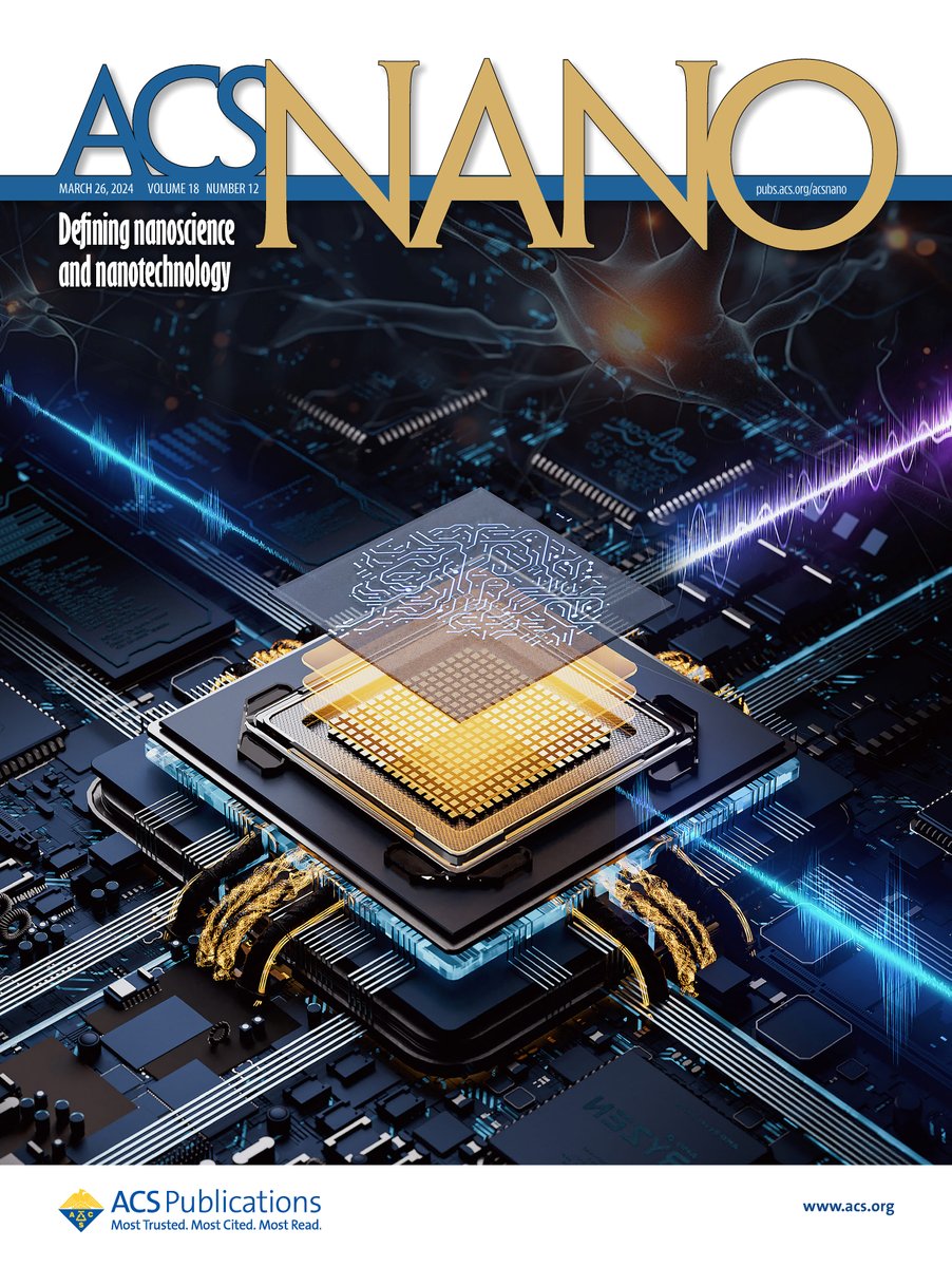 acsnano's tweet image. In this cover page article, a research team at @FudanUni developed a new ionic dendrite device with multi-channel communication, synaptic competition, and behavior for #neuromorphiccomputing at ultra-low voltage #artificialneuralnetwork.
Read it here 👉 go.acs.org/8Nb