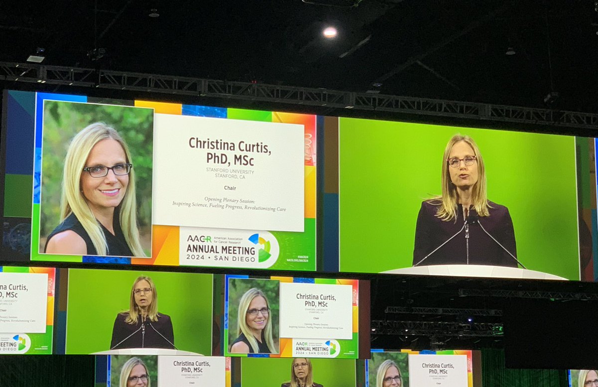 Neel_Bardhan's tweet photo. "AI, Computational Biology are no longer emerging technologies - they are ready for prime time", says @cncurtis of @StanfordMed while opening the Plenary Session of @AACR #AACR24 https://t.co/7siPKEQwFE