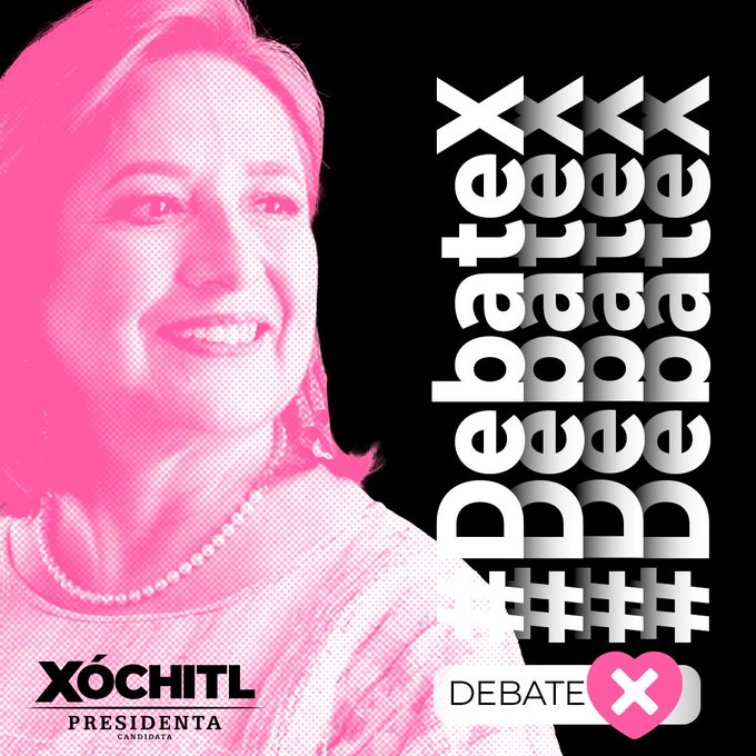 Eddy_Talks's tweet photo. Es HOY:
Necesitamos mas RTs!

#DebateX 
#XochitlPresidenta https://t.co/w4qFvdV65d