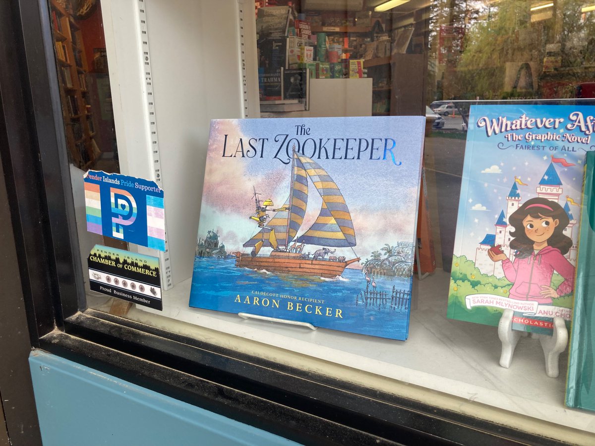 Today, Sunday, I’ll be presenting The Last Zookeeper virtually at 11 AM eastern, 2 PM pacific through @BooksofWonder booksofwonder.com/blogs/upcoming…