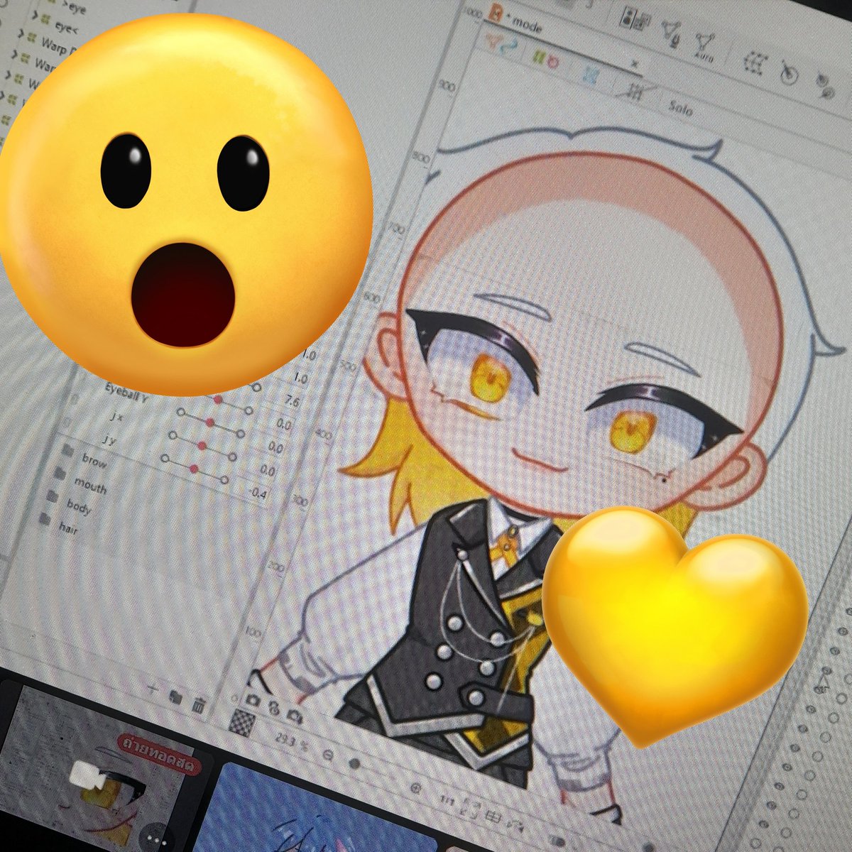 Iruka_Sub_'s tweet photo. เหมือนนั่งเฝ้าเด็กทำงานเลยครับ5555

#TalkAkiko https://t.co/LClYjIc5ie