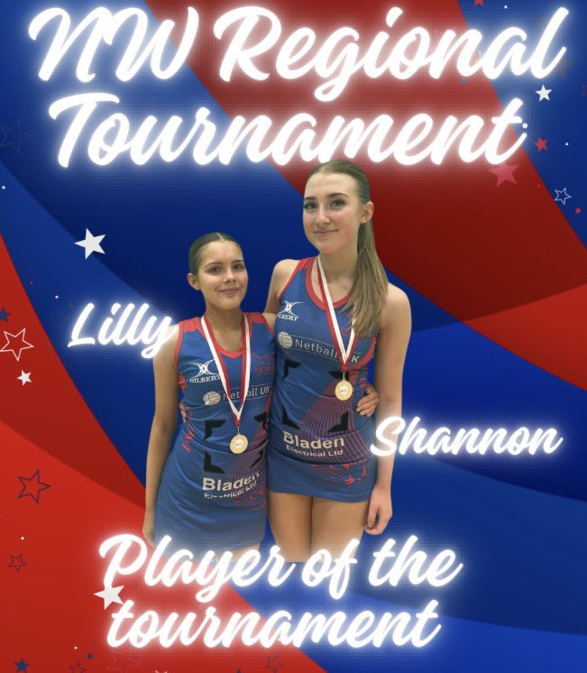 Congratulations to our players of the NW Regional tournament
⭐️U14 - Lilly
⭐️U16 - @ShannonMahlik 

❤️💙 #ONCgirls #SmashedIt