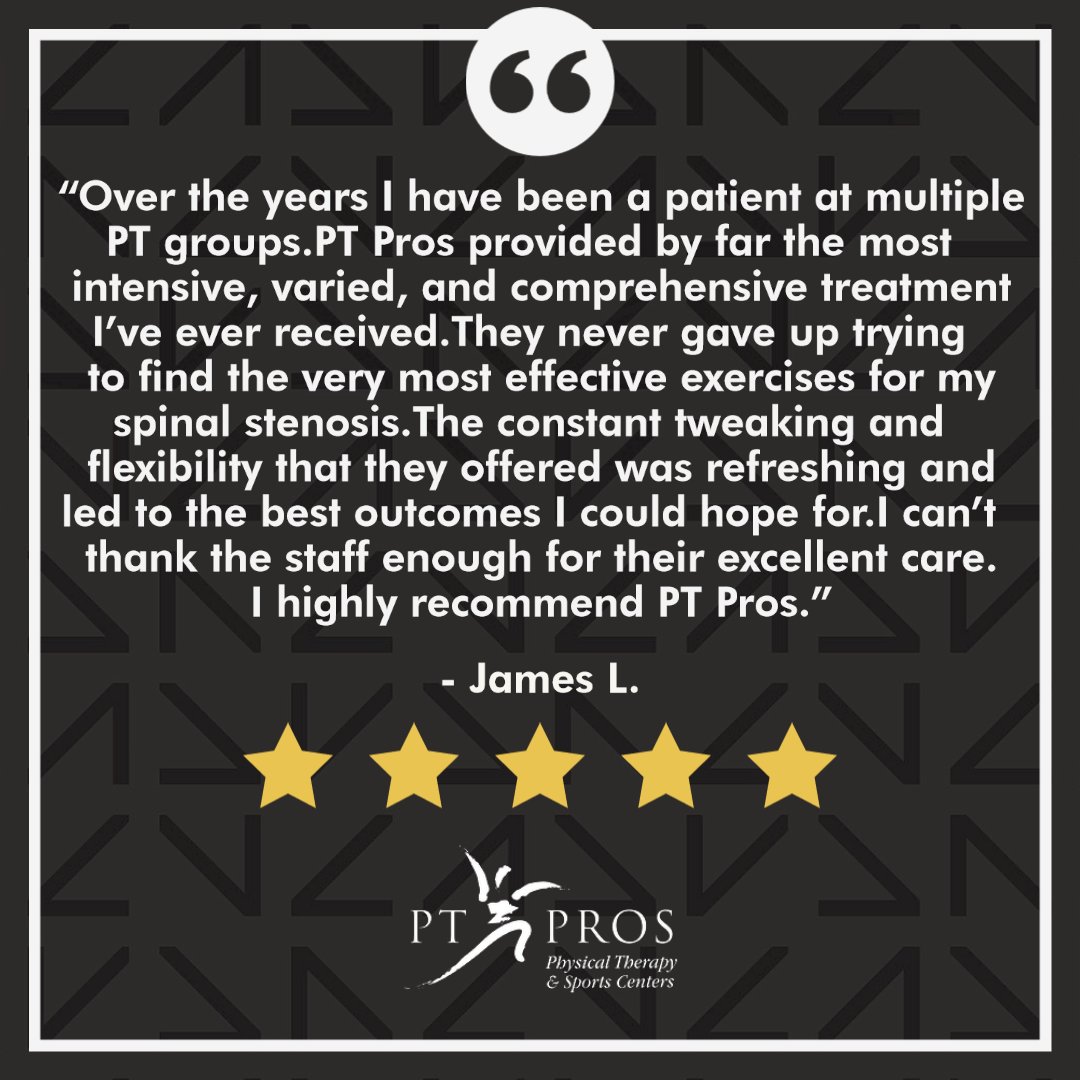 There's nothing we love more than hearing our patients share how we have helped them restore function, improve mobility, reduce pain, and get back to doing the things they love. #GetMoving #YourTeamIsHere #Testimonial #PhysicalTherapy