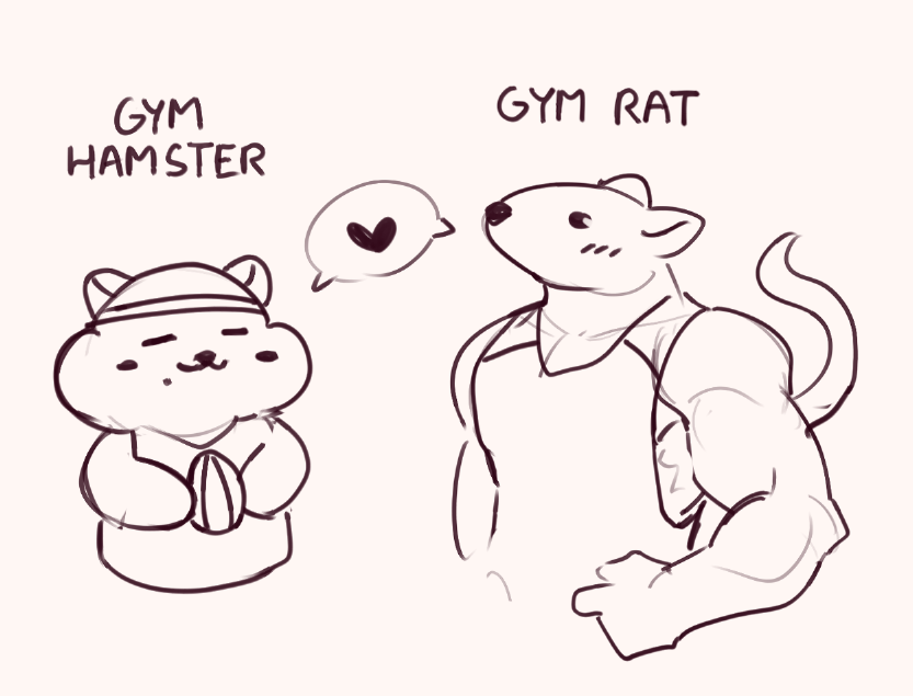 gym hamster x gym rat : 3