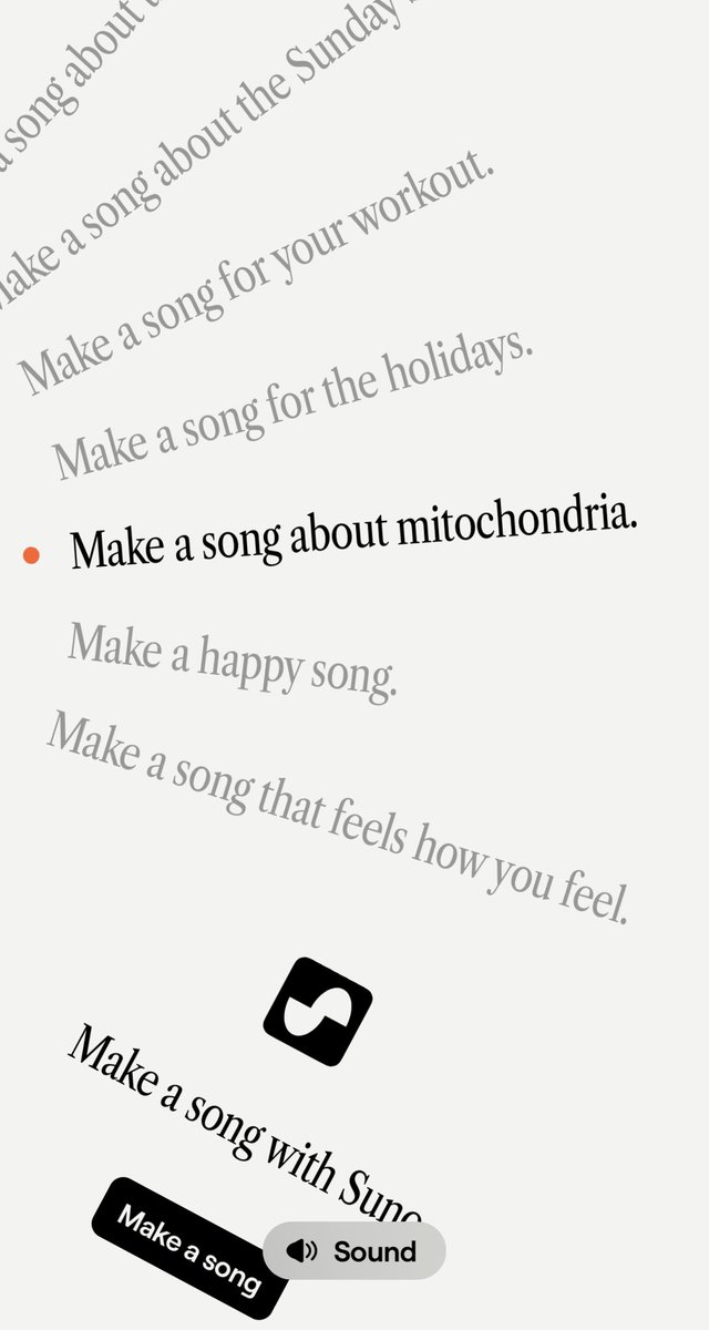 Checked out Suno.ai You can make a song about anything. Incl. mitochondria 🎶 #GenAI