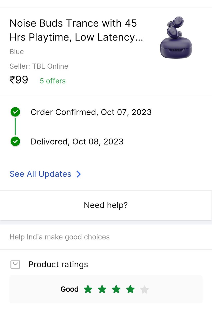 digitalsquad93's tweet image. Loot @99

#fastdeals #offer #freetelegram #noisebuds #TWS