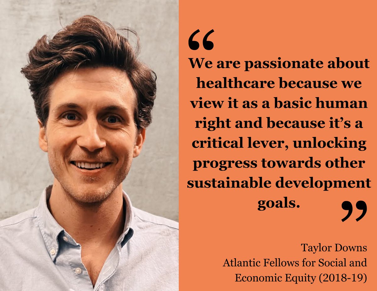 Our final @AFSEE_LSE alum we spoke to for #WorldHealthDay 🩺 is @taylordowns2000. Taylor is the founder and CEO of @OpenFn, which strengthens health systems and workflow by providing secure, high-quality, affordable technological solutions. #MyHealthMyRight #ShapingTheWorld