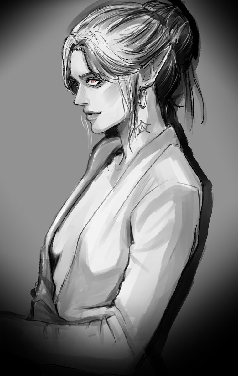 Study film noir style 🎞️ #Minthara  #BaldursGate3