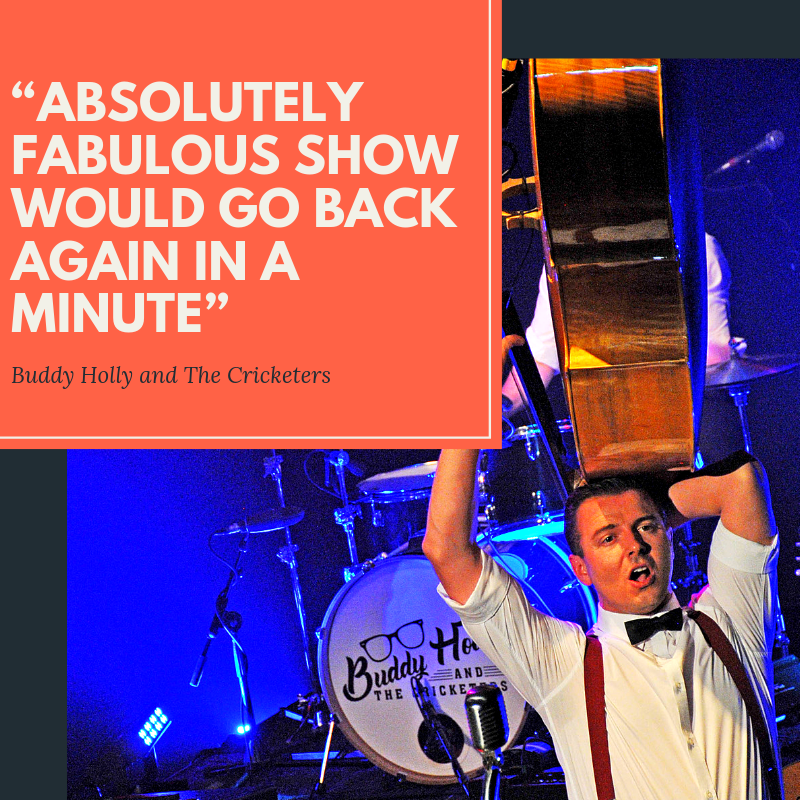 Treat yourself to the best rock 'n' Party in town with Buddy Holly and the Cricketers at @TheWelfare1 on 9th November! The Perfect gift for the whole family! Book Tickets here: ow.ly/OSlV50R9lQx #BuddyHolly #Ystradgynlais