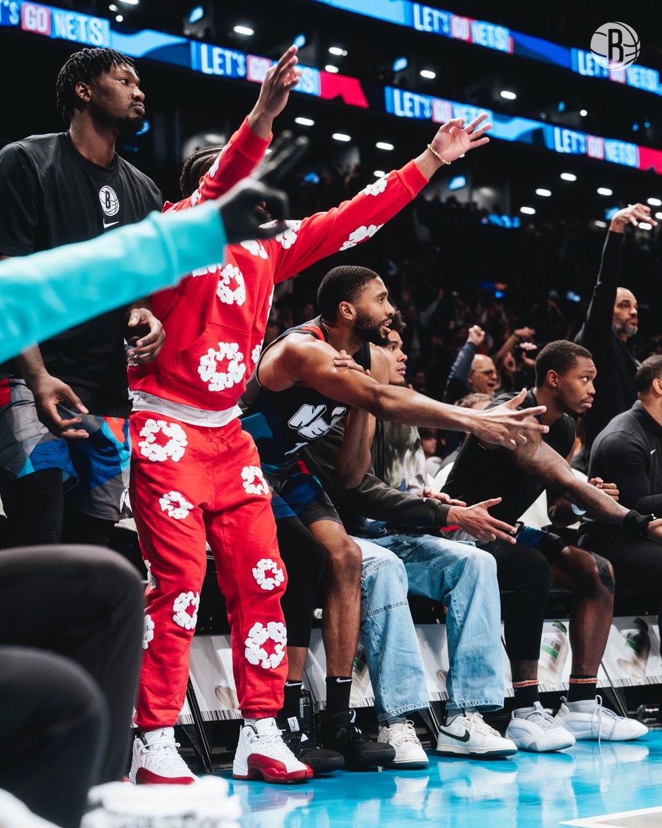 The vibes at @barclayscenter last night >>