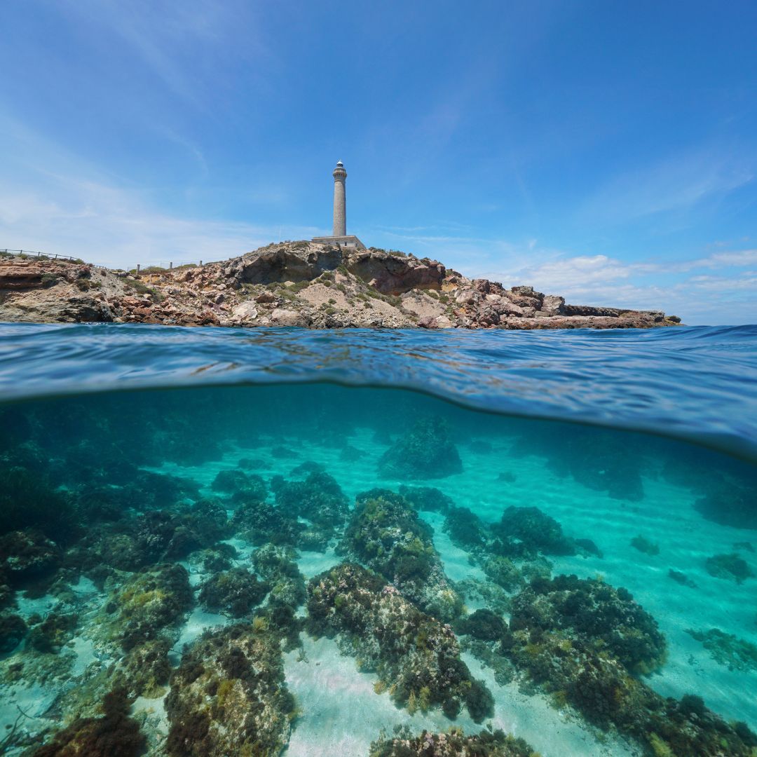 ☀️The Sunday blues look a little different in #CabodePalos #costacalida #regiondemurcia #visitspain #beach #travel