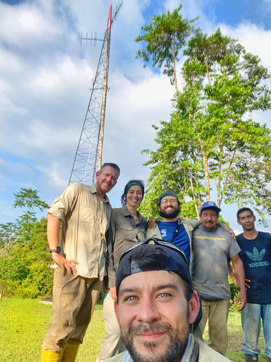Osa Conservation, along with ornithologists Ernesto Carman, @paz.a.irola, and David Segura from @arrierasreserve, has installed another Motus tower!  This collaborative network allows #bird enthusiasts, researchers, and organizations all over the world to track bird movement.