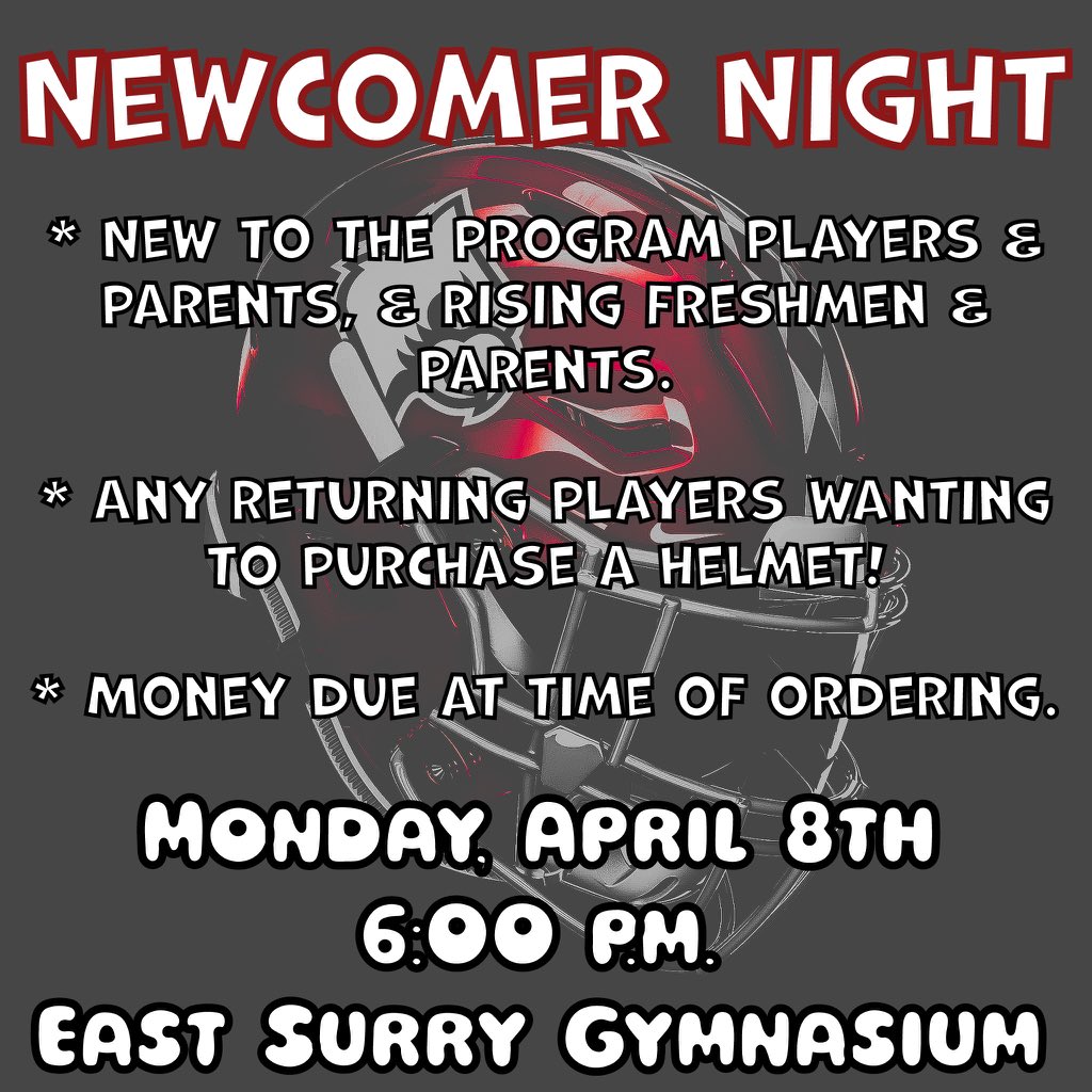 Don’t forget! Rising freshmen and current @eastsurryhs students who are interested in joining our program! @PMMS_Ravens