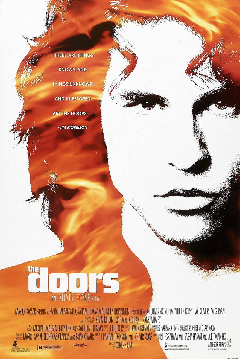 Re watching this masterpiece.
Val kilmer was the spit of Jim ✌ 
#NowWatching #ValKilmer #MegRyan #TheDoors #JimMorrison