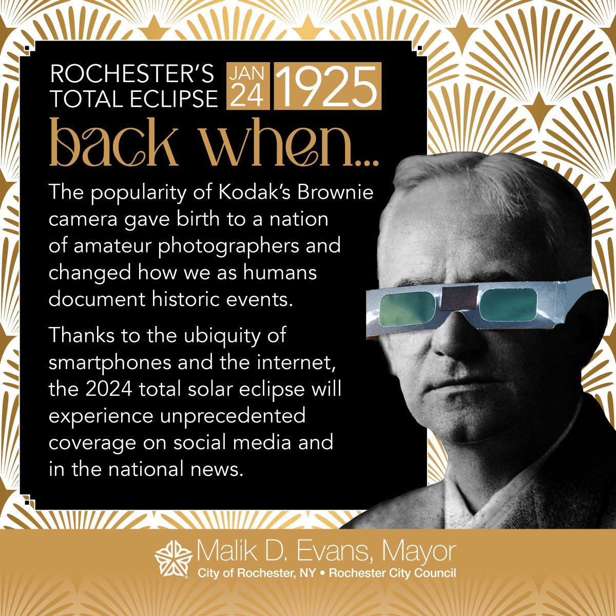 Clouds or sun, tomorrow is sure to be a great day to capture some unique images. #RochesterNY #SolarEclipse2024