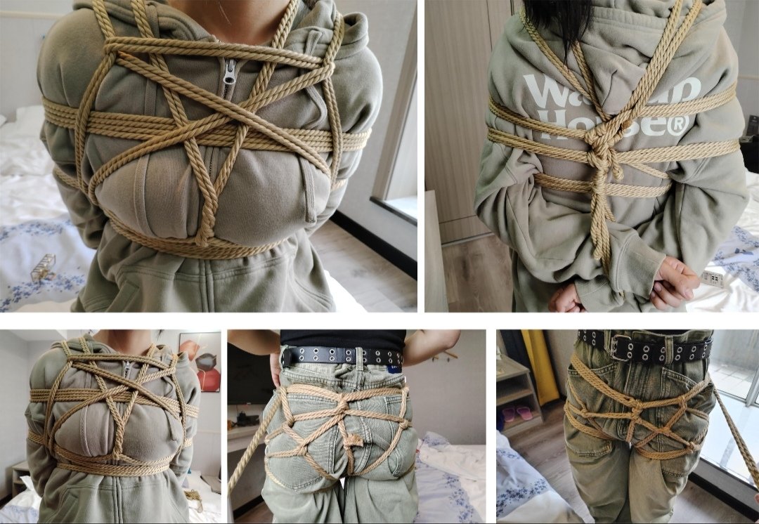 重新发一下，感觉直接把q放这里不太好hh。最近的作品，由于时间不足，所以花样有点少哈哈哈，美中不足的是绳子没带好，下次注意。喜欢的私信q吧。
顺便附带一张