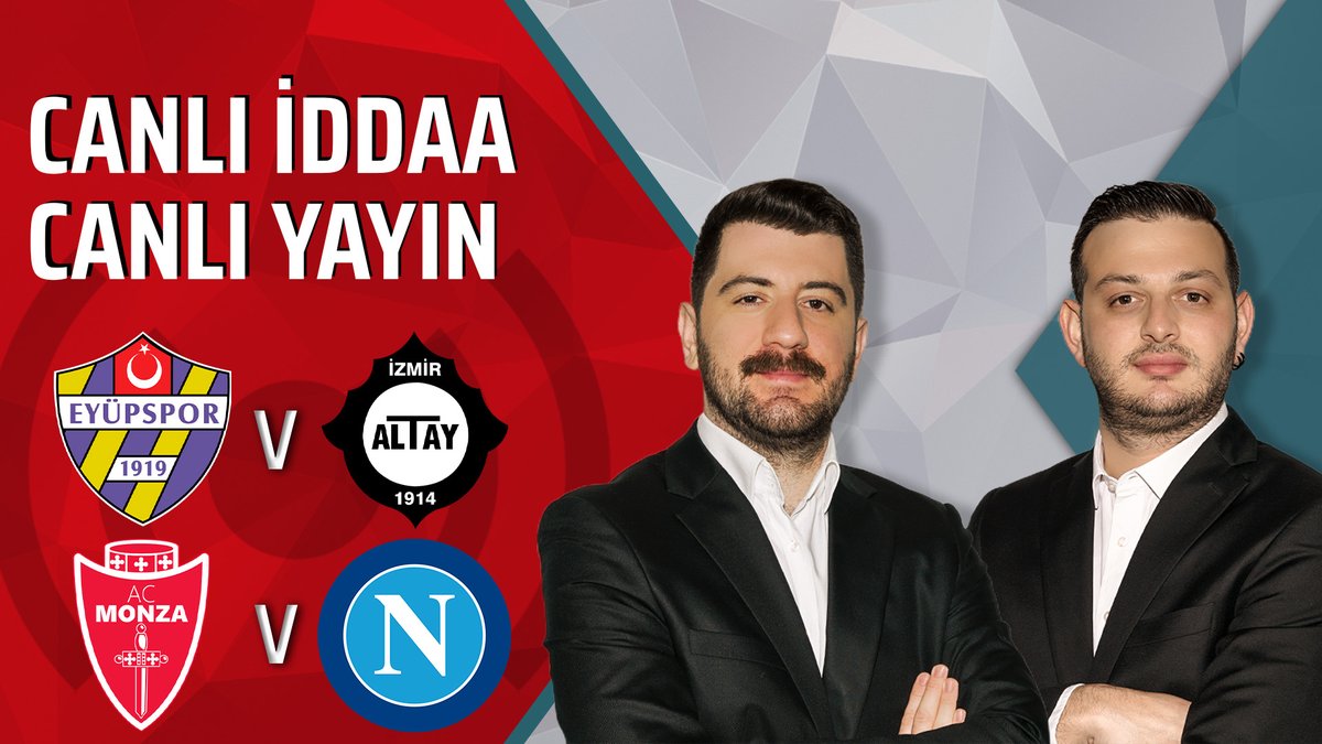 Görkem Candan ve Erke Tümer, 16.00 - 17.50 seansındaki maçları yorumluyor. @candangorkem @ErkeTumer #NesineTV #TFF1 #SerieA #Bundesliga #Ligue1 #Canlı #İddaa 🚨 Canlı Yayını İzlemek İçin ⬇️ youtu.be/4i5d3dlVbPk