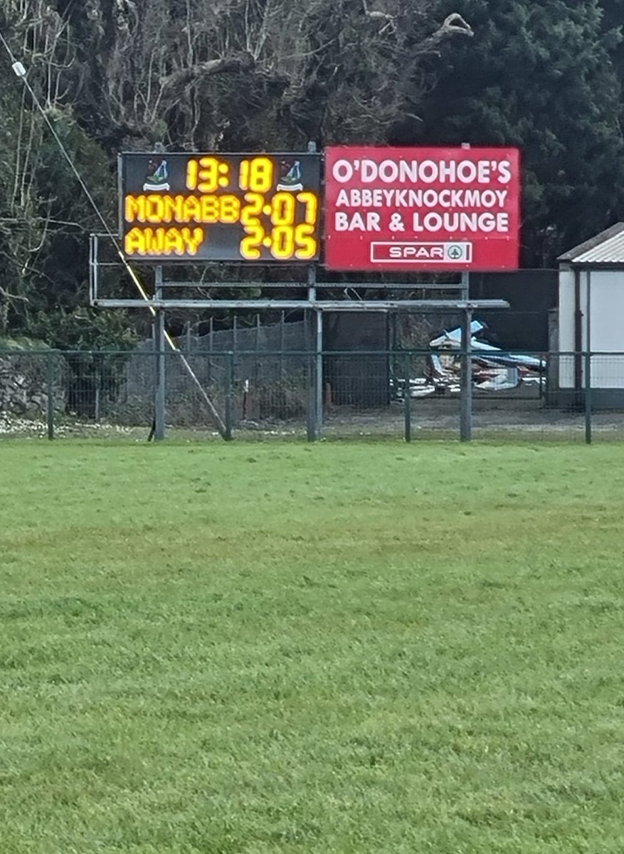 Round 2 of the Minor league this morning saw Monivea Abbey have a 2 point win over headford. Thanks to @HeadfordGAAClub for making the journey to Monivea and playing their part in an entertaining game.