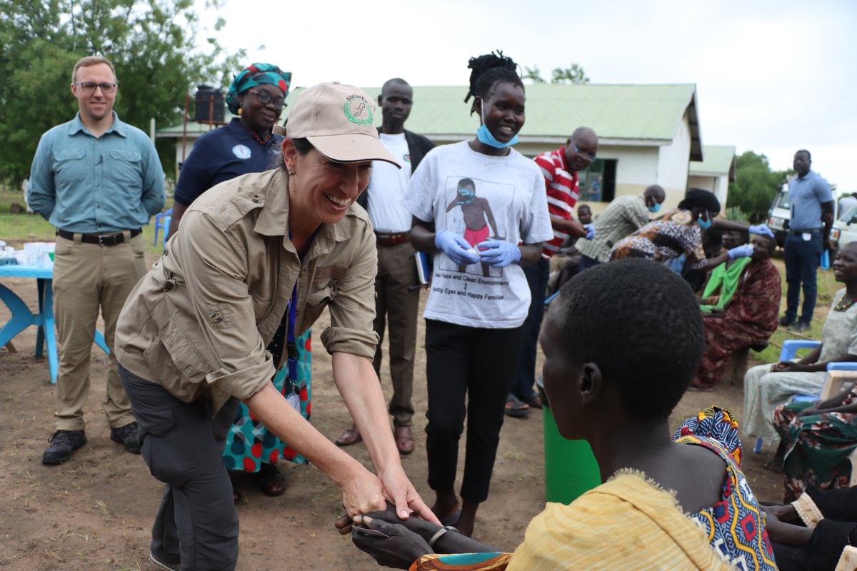 Every person has a right to health care. South Sudan is just one country our Trachoma Control Program works in to eliminate the world’s leading cause of preventable blindness. The Carter Center and our partners are proud to recognize this work on #WorldHealthDay! #MyHealthMyRight