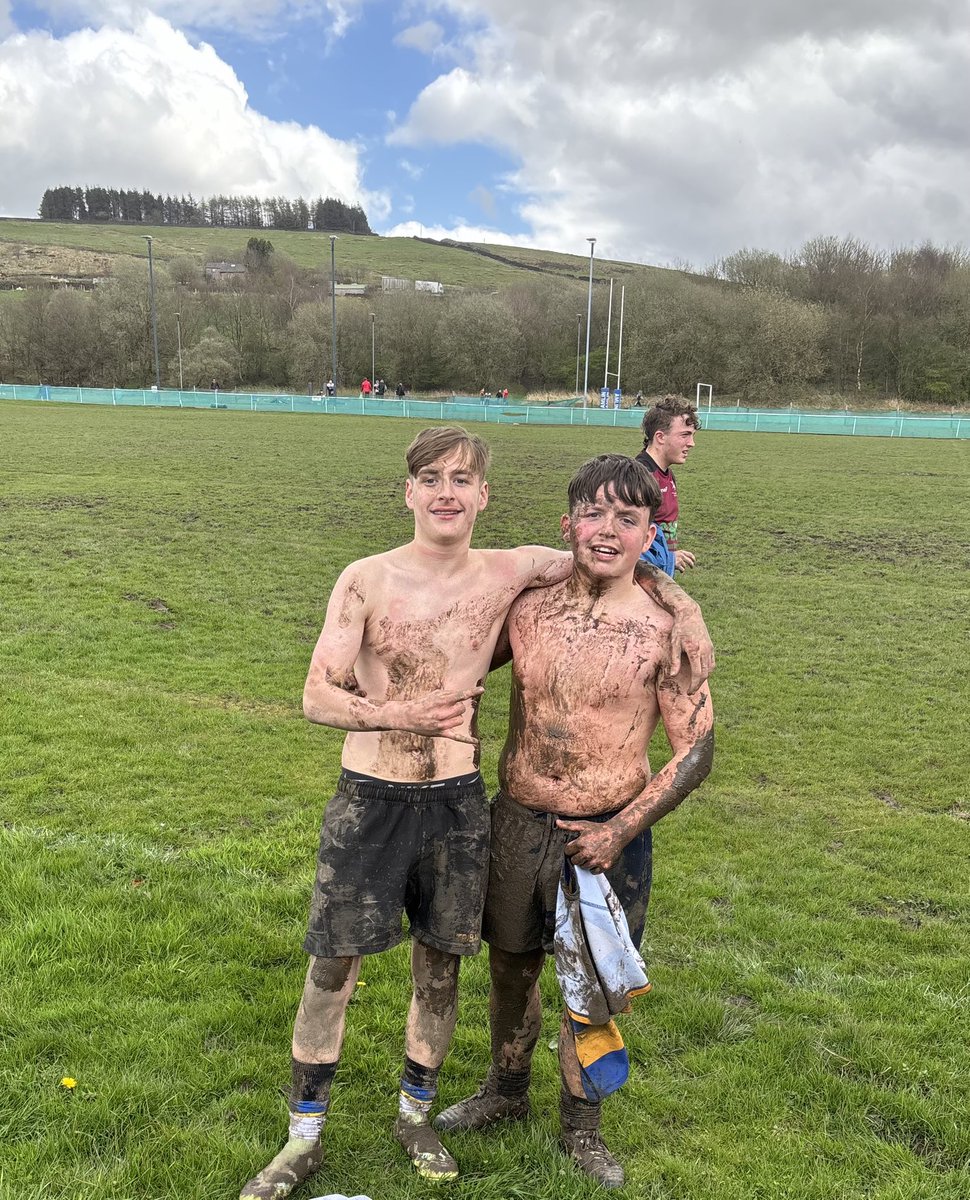 Great win for <a href="/DukinfieldRugby/">Dukinfield Rugby Club</a> with both my lads picking up a try each 🏉 this morning against Rosendale