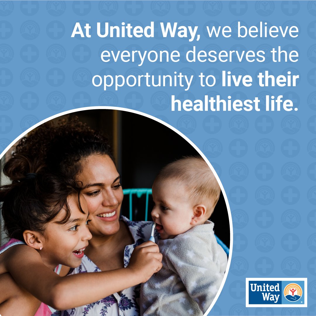 At United Way, we believe the right to health is a basic human right. That's why we're tackling health inequities head-on by addressing things like access to healthcare, food security, and more. Together, we're building a brighter, healthier future for all. #WorldHealthDay