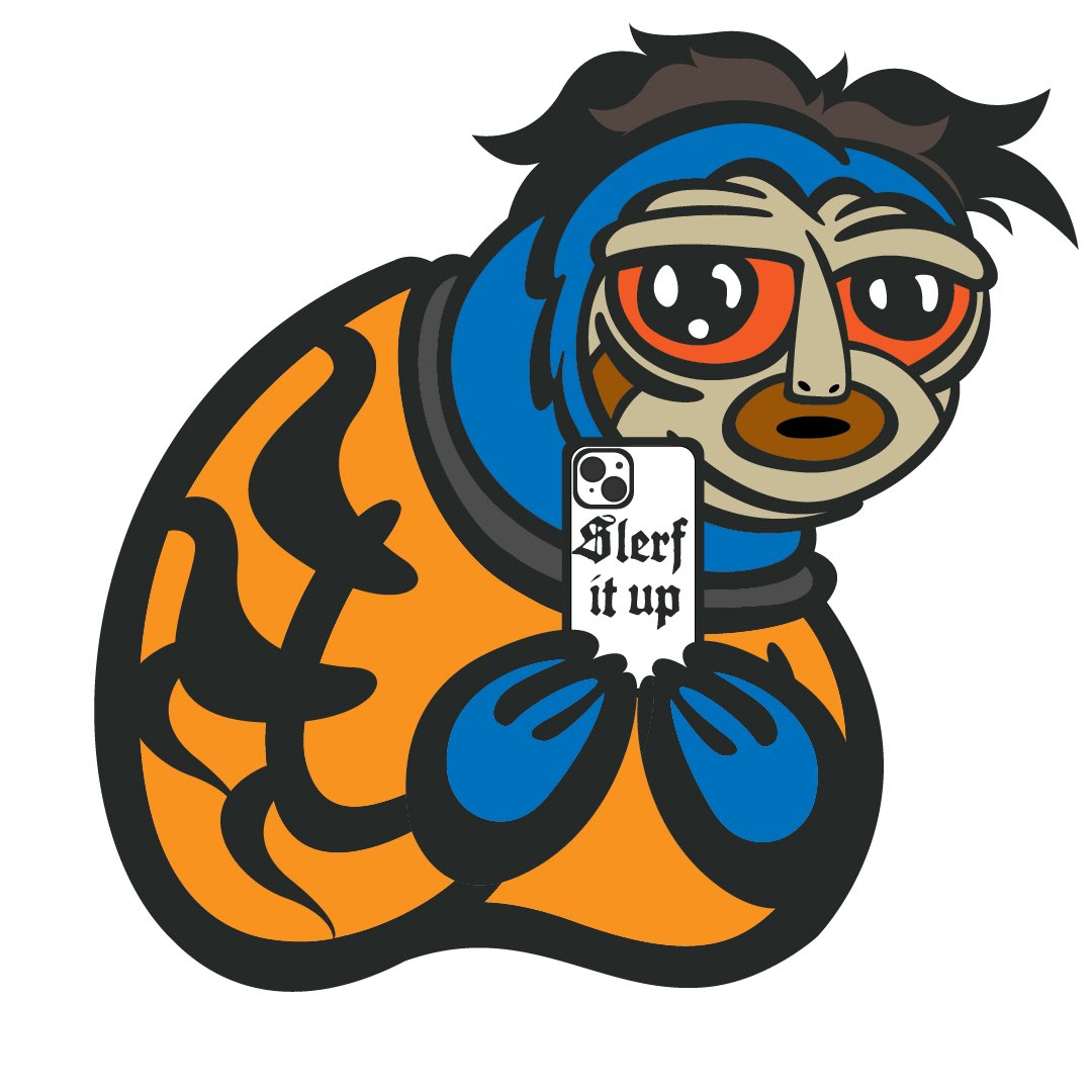 surizart's tweet photo. @bionicbobcrypto @speak_SACH_in @chandan_indigg @OxShenlong @oracleofmemes @shredder_tegg @ali_zpa @RAFFLE_Poseidon @ninjaplays69 @levelambassador @ninjaplays69 Slerf with funky hairstyle, orange eye tattoo and tribal printed sweater https://t.co/ANihsJHEtN