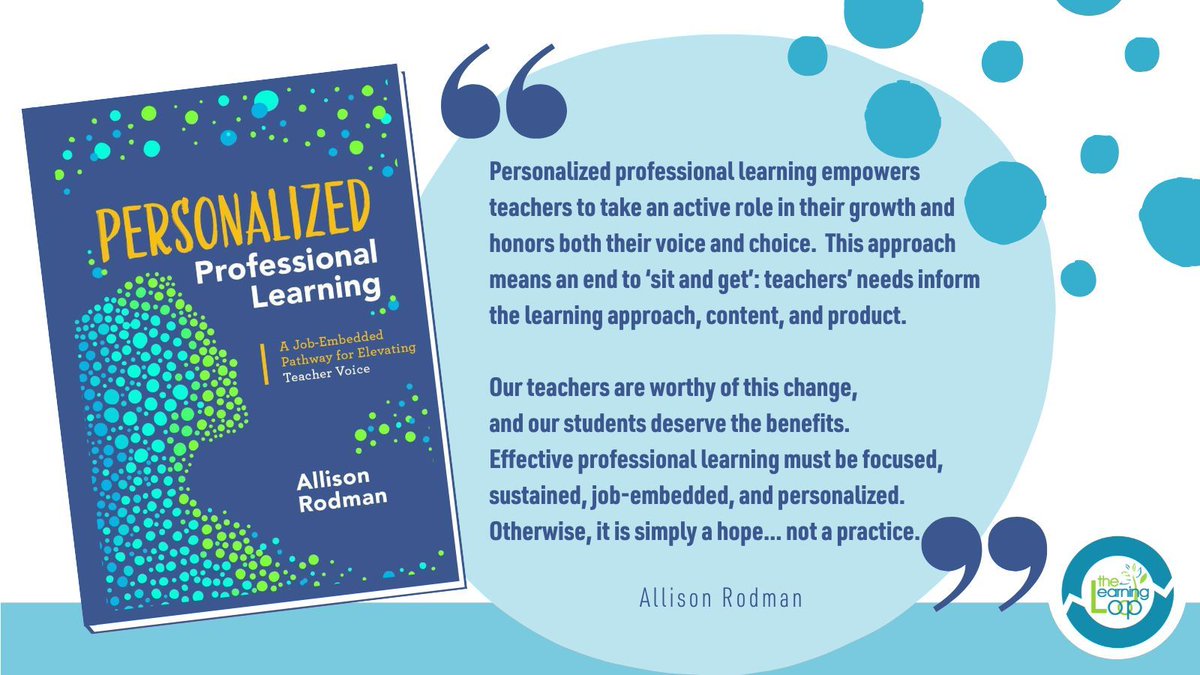 What professional learning are educators most in need of right now? How can we work this into both our short-term and long-term plans?

📘 Learn more here: buff.ly/3S4bxj0 

#professionallearning #personalizedPL #PD #professionaldevelopment